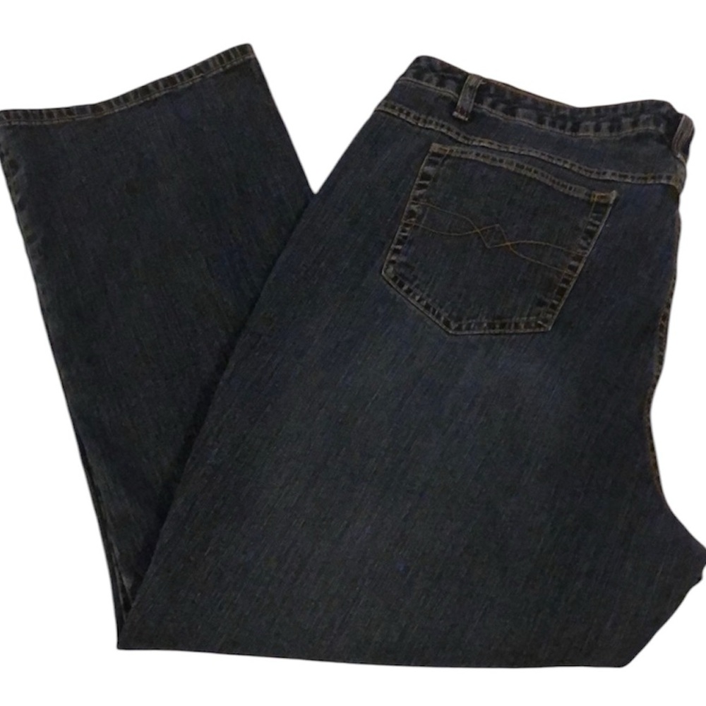 Faded Glory Dark Indigo Boot Cut Jeans